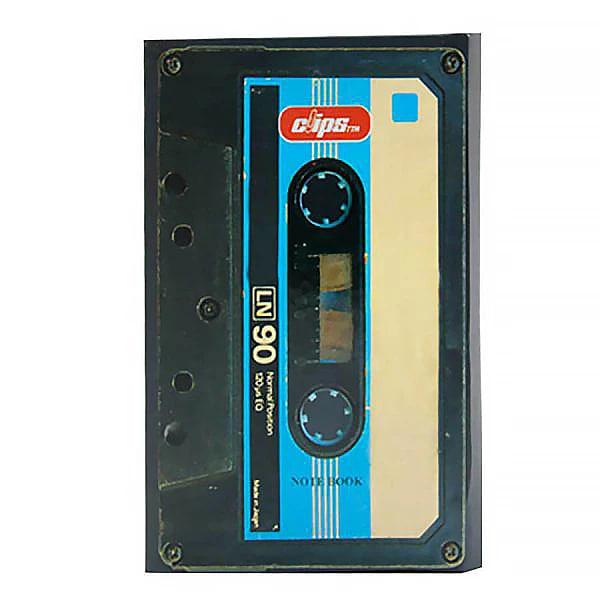 دفترچه نوستالژی طرح نوار کاست جلد سخت برند کلیپس