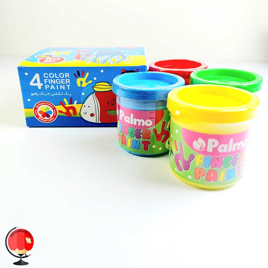 رنگ انگشتی 4 رنگ پالمو