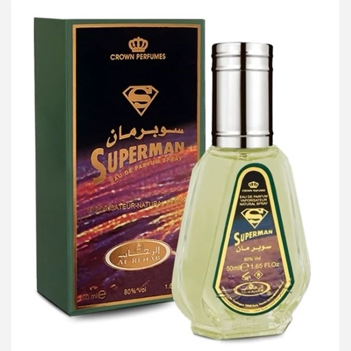 عطر سوپر من با ماندگاری بالا از لوزی سوییس_گرمی(دکانت)
