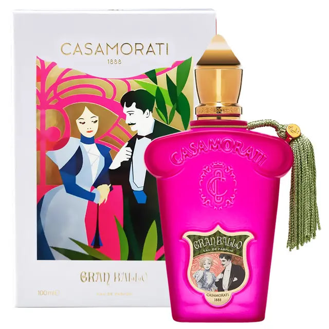 عطر کازاموراتی زرجف-زرژاف گرن (گران) بالو اصل لوزی سوییس _گرمی(دکانت)| Casamorati Xerjoff Gran Ballo